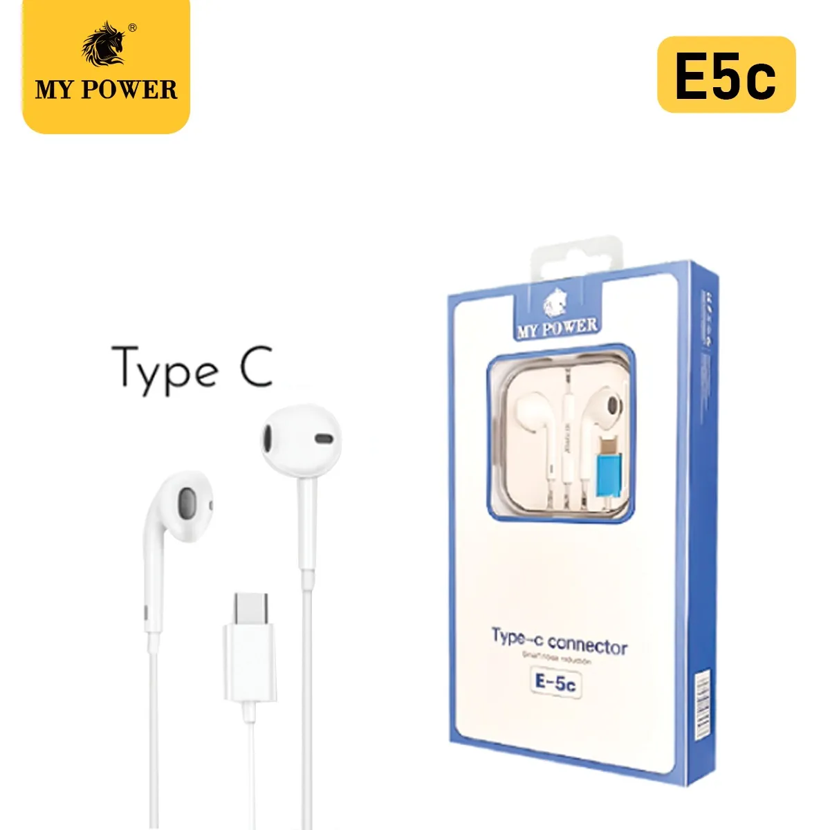 My Power E-5c Type-C Connector Earphone