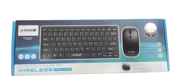 B-TECH KB-CO14 PRO WIRELESS KEYBOARD & MOUSE SET